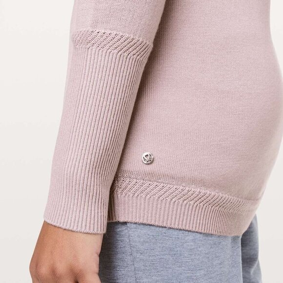 Lululemon Unity Drop Back Sweater- Cashmere Blend Sweater - Picture 5 of 13